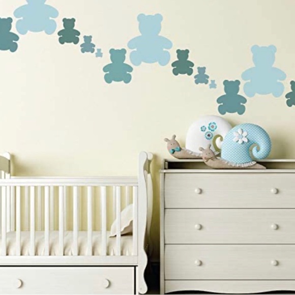 95. bear stencils set for kids room - Picture 2 of 5